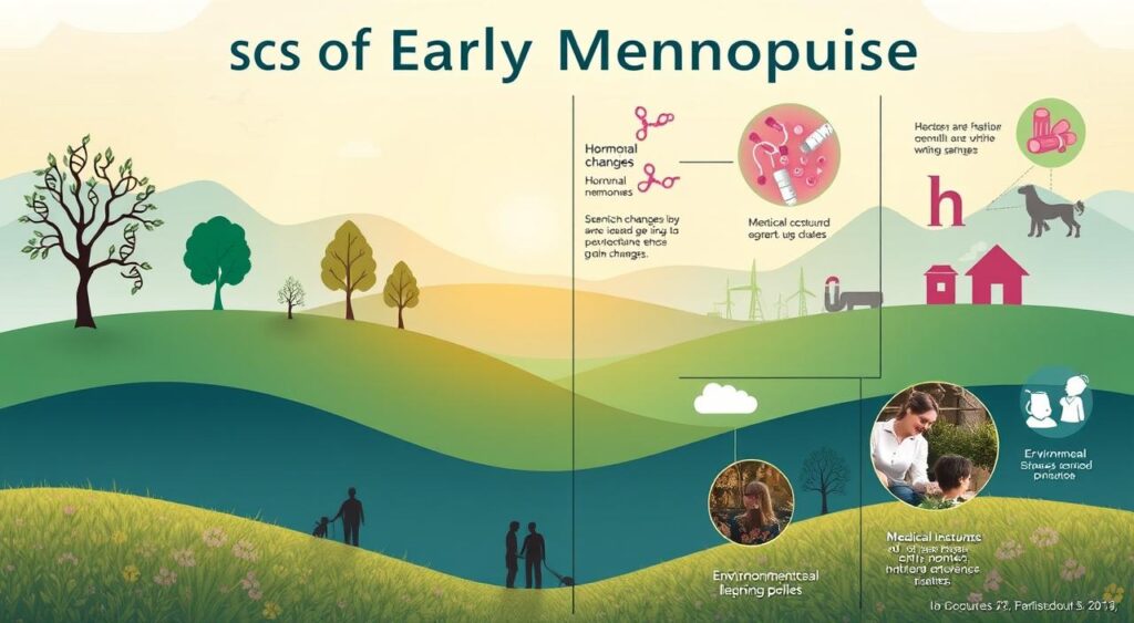 causes of early menopause