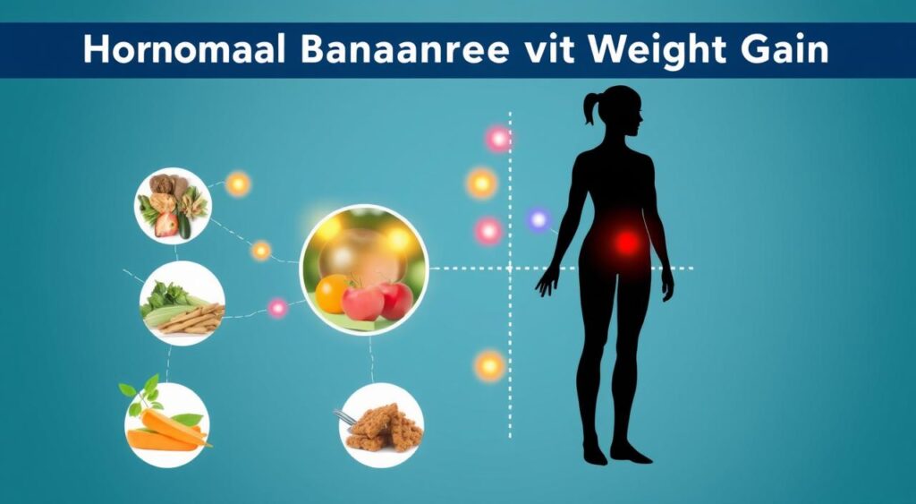 hormonal imbalance weight gain connection