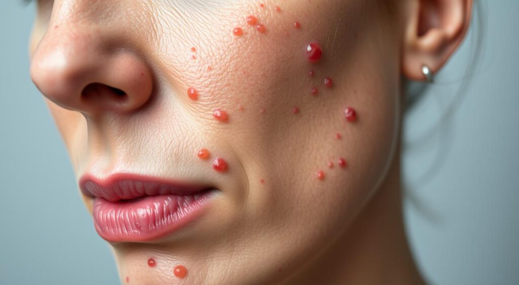 hormonal acne symptoms